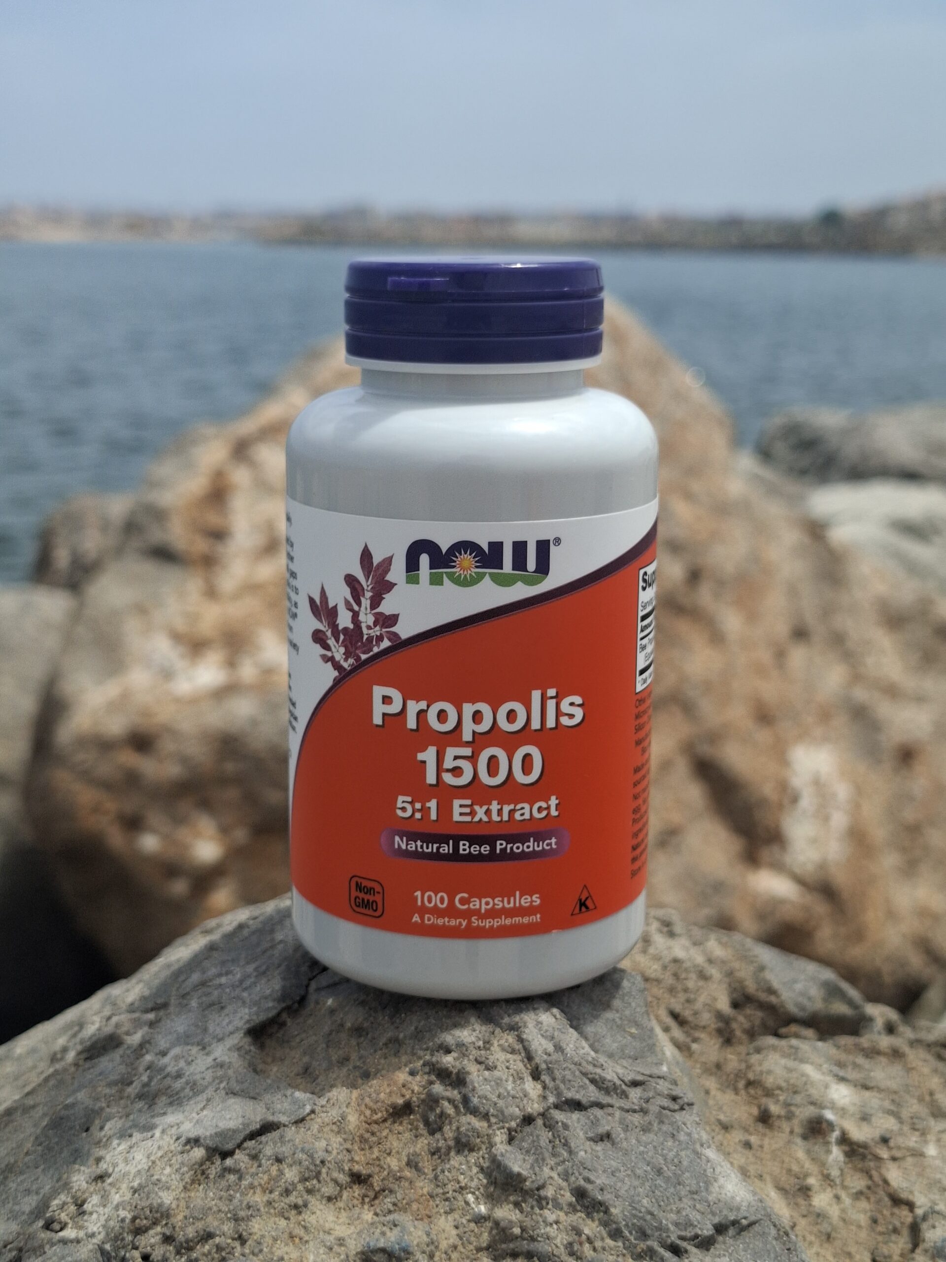 NOW Foods, Propolis 1500 mg, 100 capsule