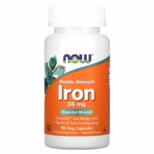 IRON   NOW Foods 36 MG