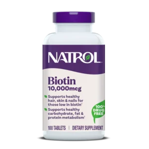 10,000  –Biotin  | Natrol Beauty mcg
