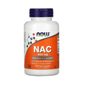 NAC, 600 mg, 100 capsules végétariennes , NOW Foods