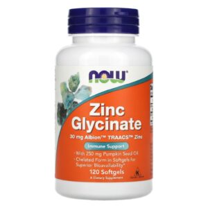NOW Zinc Glycinate 30 mg