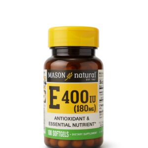 Mason Natural Vitamin E 400 IU – 100