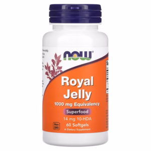 NOW Foods, Royal Jelly, 1000 mg, 60 Softgels