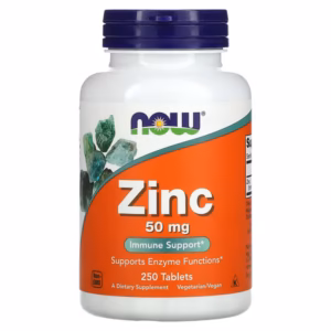 Now Foods, Zinc, 50 mg, 100 Tablets