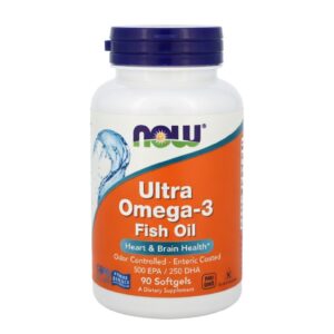 NOW Ultra Omega-3 Fish Oil – 90caps